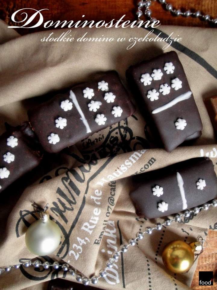 Dominosteine – słodkie domino w czekoladzie