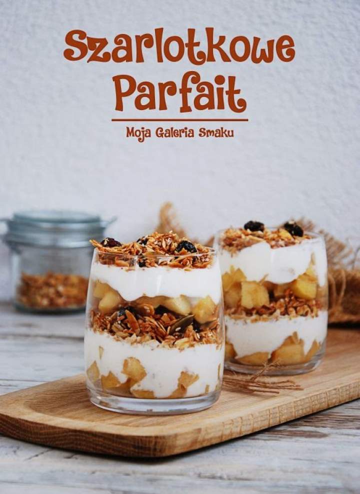 Szarlotkowe parfait