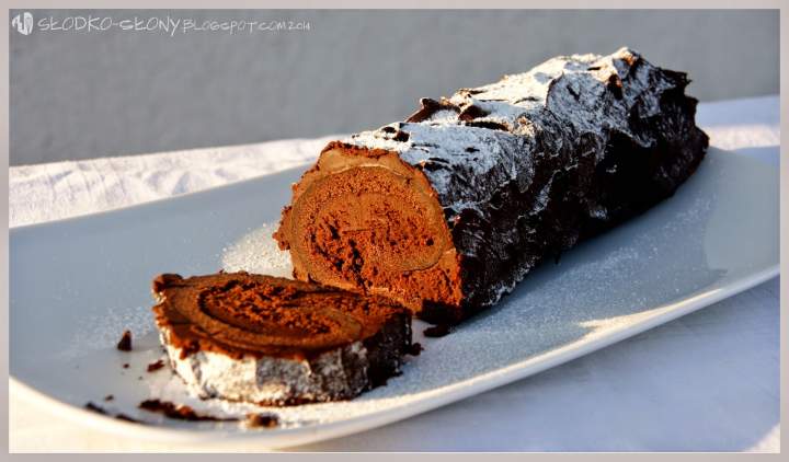 Rolada – czekoladowa gałąź / Chocolate roll