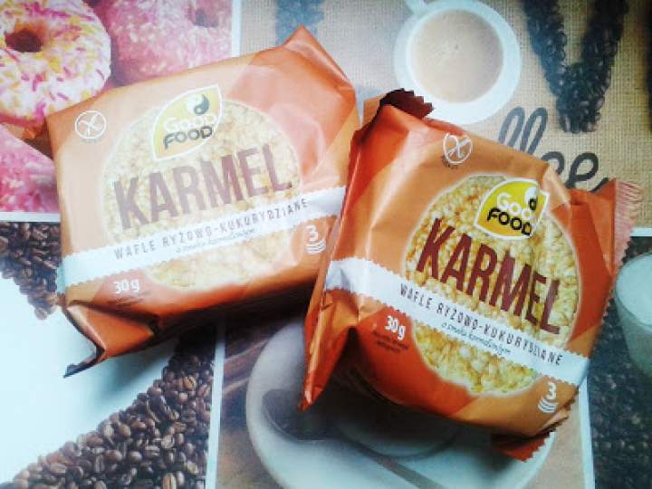 Karmelowe wafle na widelcu!