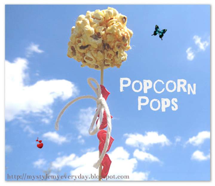 Karmelowe lizaki z popcornu – Popcorn Pops