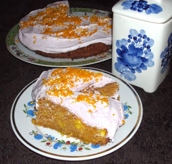 ciasto dyniowo-pomarańczowe…