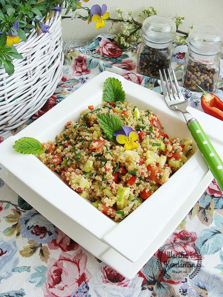 Tabbouleh z quinoa