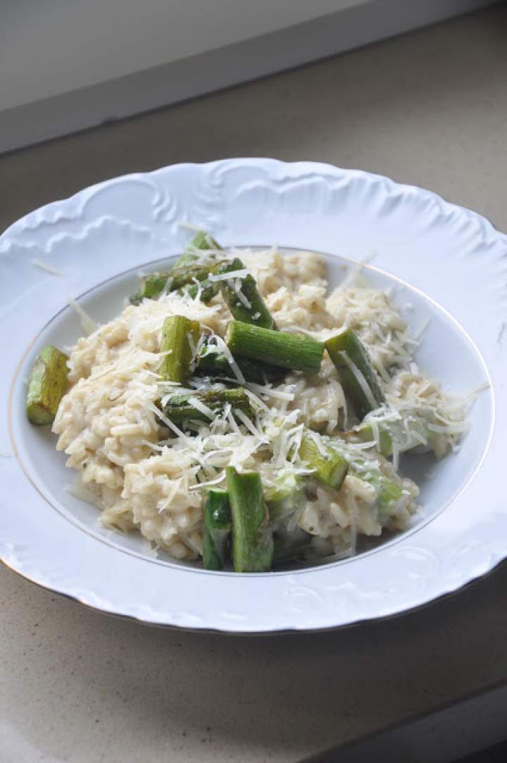 Risotto ze szparagami