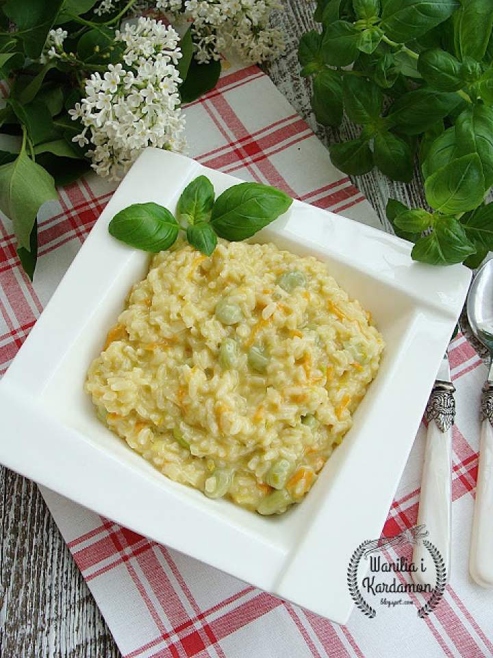 Risotto z warzywami