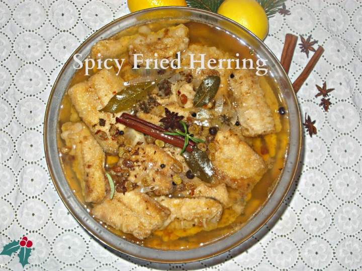 Zielone śledzie z przyprawami – Spicy Fried Herring