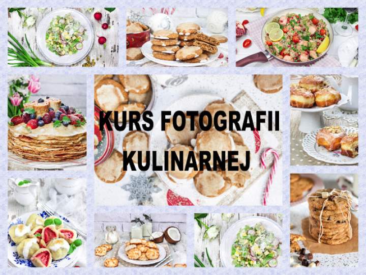 ZAPROSZENIE NA KURS FOTOGRAFII KULINARNEJ