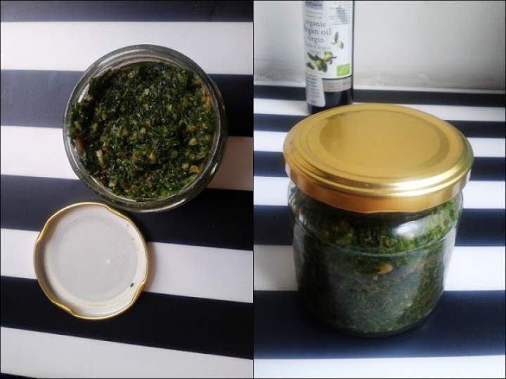 Prosto, szybko i smacznie… pesto z jarmużu