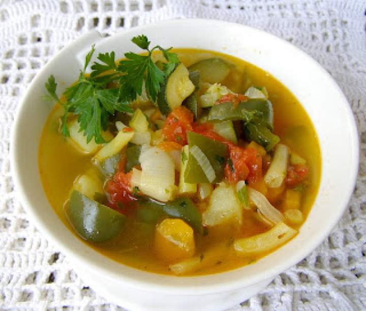 lekka warzywna zupa na maśle…