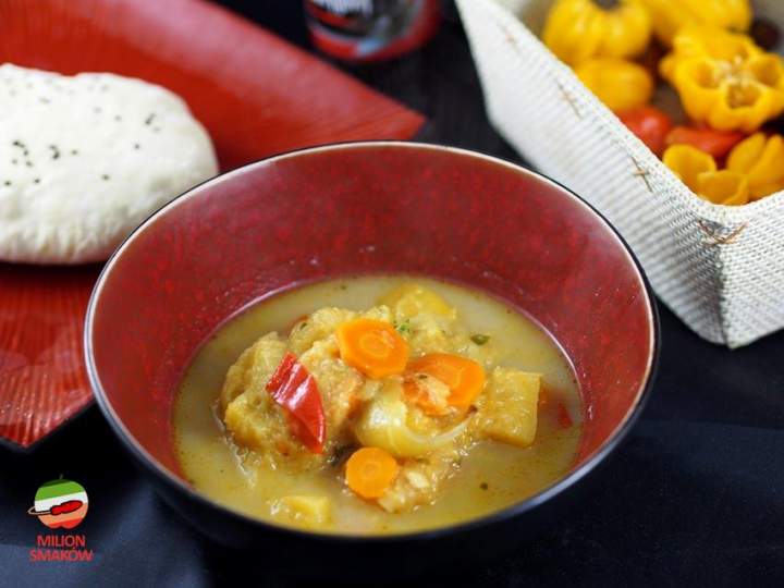 Pikantne curry dyniowo-marchewkowe