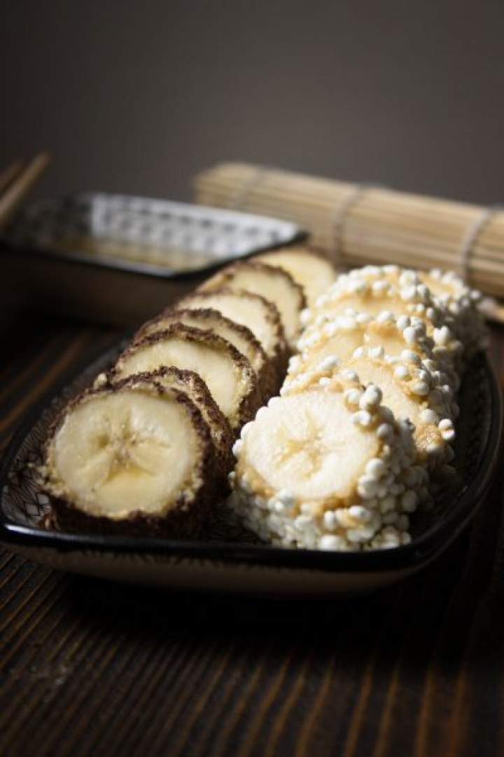 Bananowe „sushi” dla dzieci