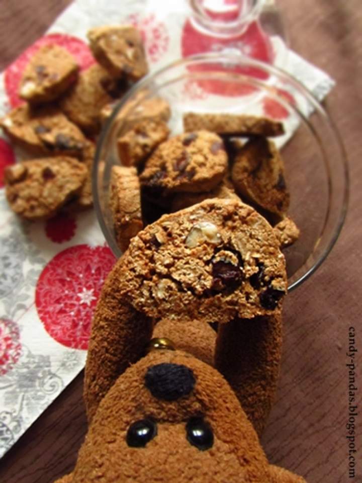 Piernikowe gryczano-owsiane biscotti z melasą p. Angeliki oraz Moniki – danie konkursowe