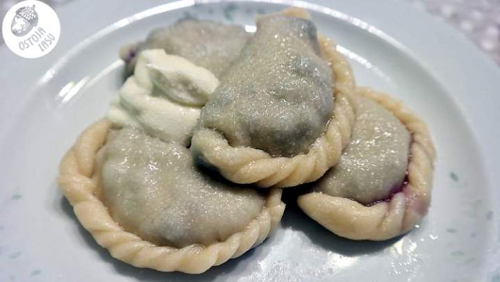 Pierogi z owocami – jagodami