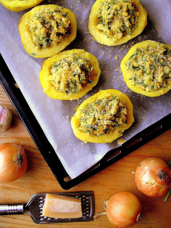 Faszerowane ziemniaki i noże Fiskars / Stuffed Potatoes