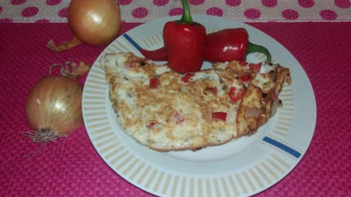 Omlet z papryczką chilli