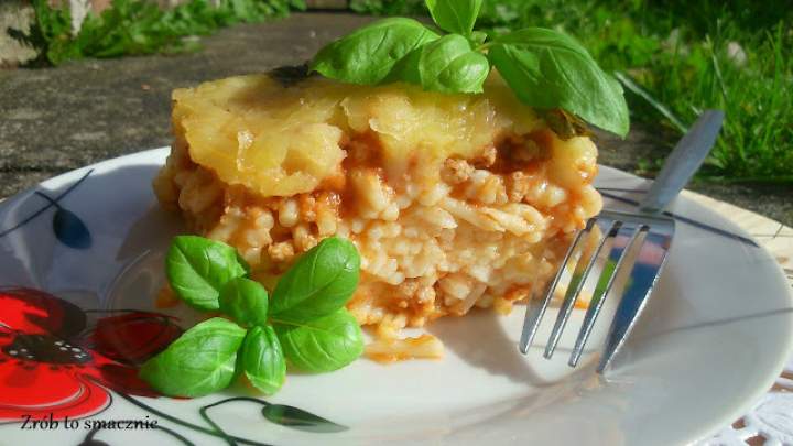 ZAPIEKANKA A'LA SPAGHETTI