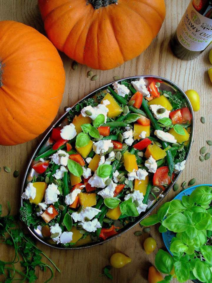 Sałatka z pieczoną dynią i ricottą / Roast Pumpkin Ricotta Salad