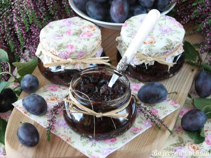 Powidła śliwkowe bez cukru z piekarnika