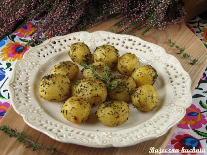 Ziemniaki opiekane z tymiankiem