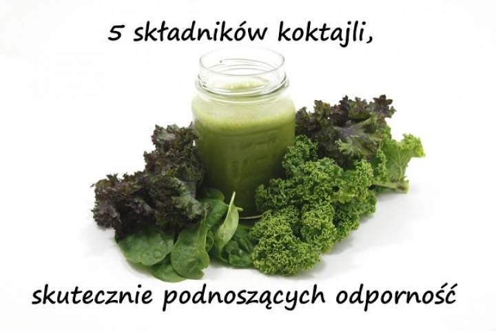 5 produktów, składników koktajli, skutecznie i naturalnie podnoszących odporność