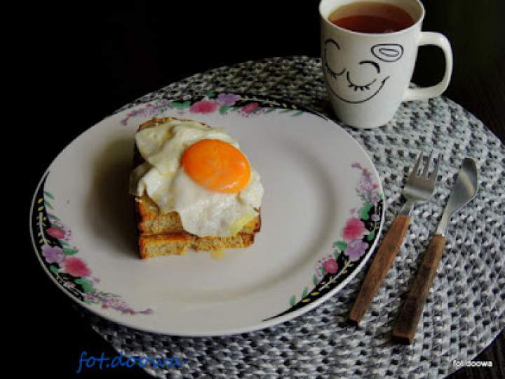 Croque Madame czyli francuska kanapka