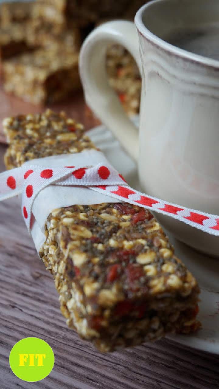 Batoniki muesli z mango (bezglutenowe)