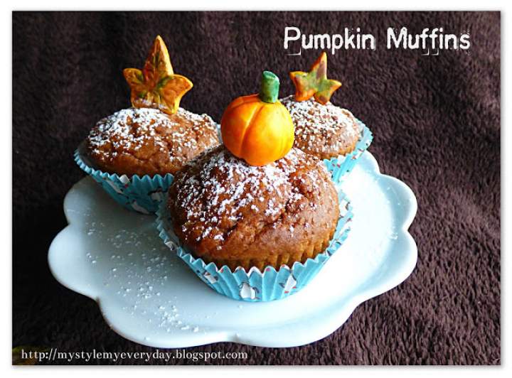 Dyniowe mufinki – najprostsze na świecie – Pumpkin Muffins