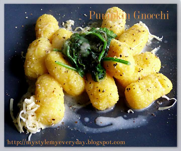 Dyniowo – kokosowe  gnocchi – Pumpkin Gnocchi