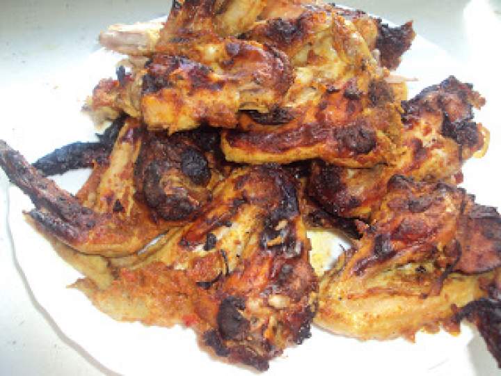 Skrzydełka zapiekane w ketchupie