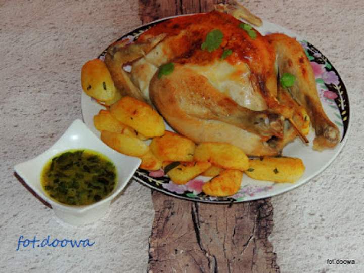 Kurczak pieczony według receptury Hestona Blumenthal’a