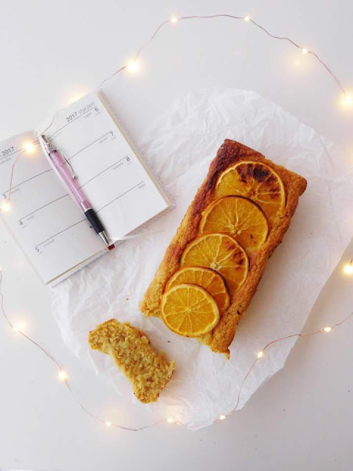 Ciasto pomarańczowe – bez glutenu, bez tłuszczu