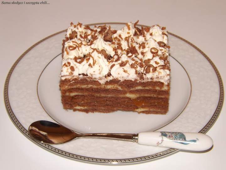 Błyskawiczna kostka herbatnikowa.