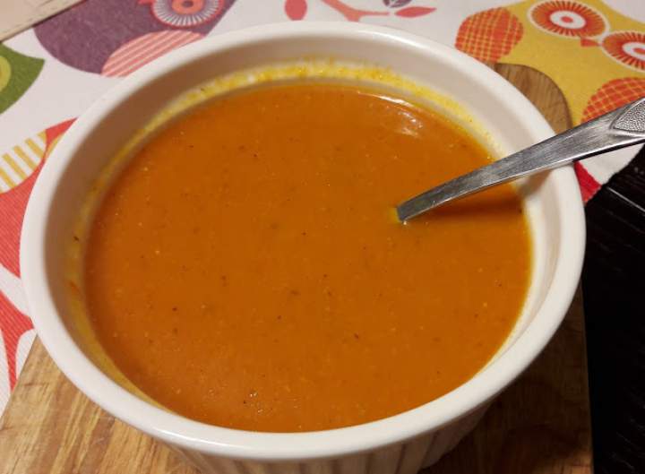 Zupa krem marchewkowo-pomidorowa