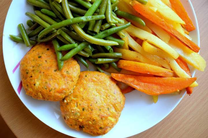 Kotlety z indyka z marchewką – dietetyczny obiad :)