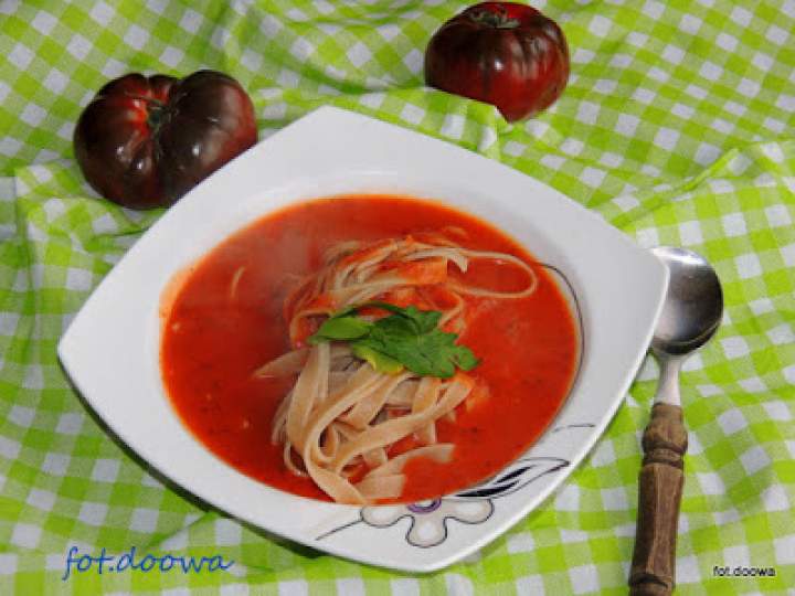 Zupa – szybki krem pomidorowy