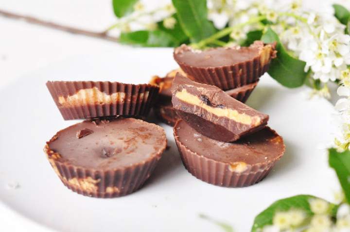 Fit Reese's – czekoladki z masłem orzechowym | dietetyczny deser |