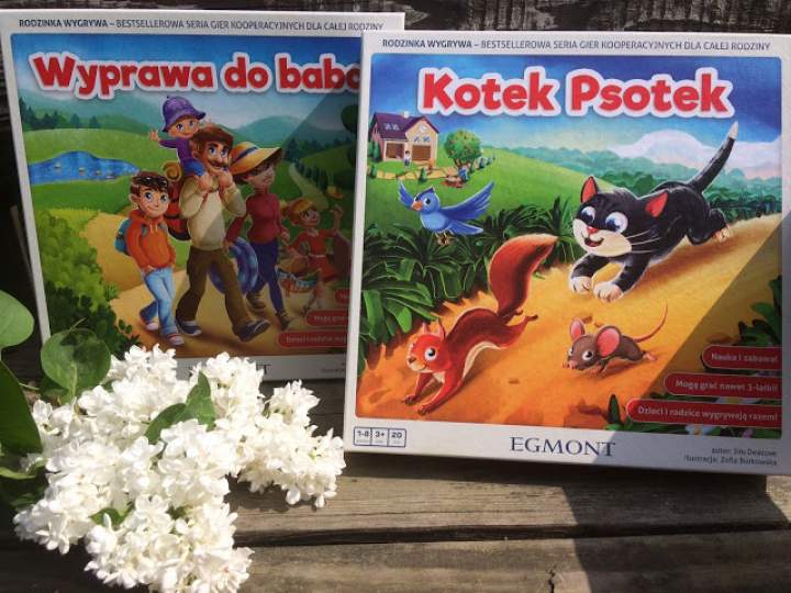 „Kotek Psotek” i Wyprawa do babci” – gry korporacyjne dla dzieci Wydawnictwa Egmont