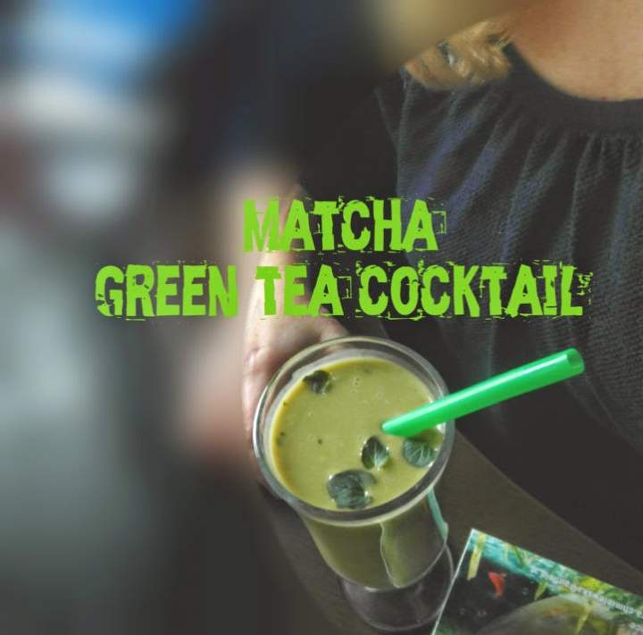Koktajl z matcha – Matcha green tea cocktail