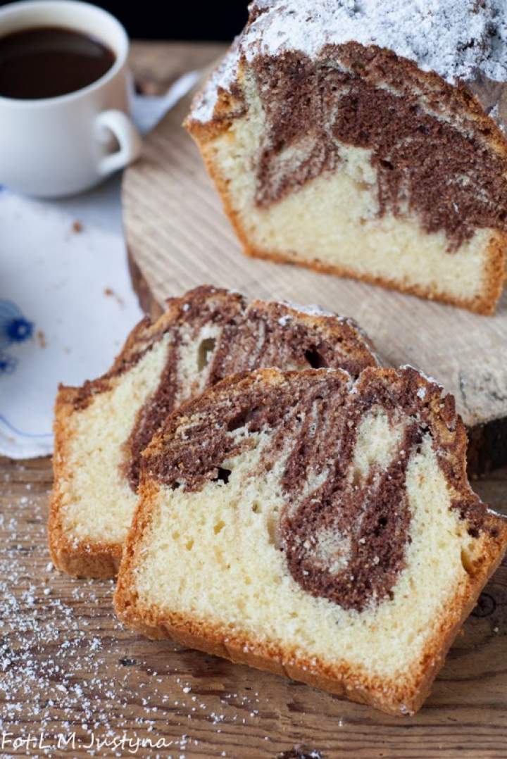 Babka marmurkowa z amaretto