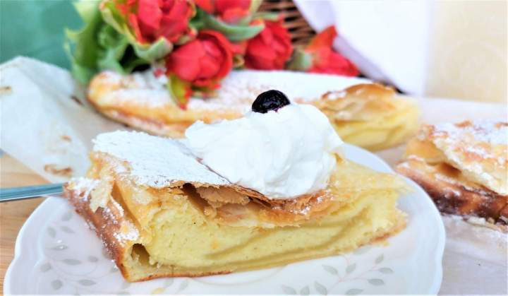 Topfenstrudel czyli strudel serowy