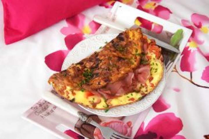 Weekendowy omlet + KONKURS (pościel satynowa Słodkie Sny)!