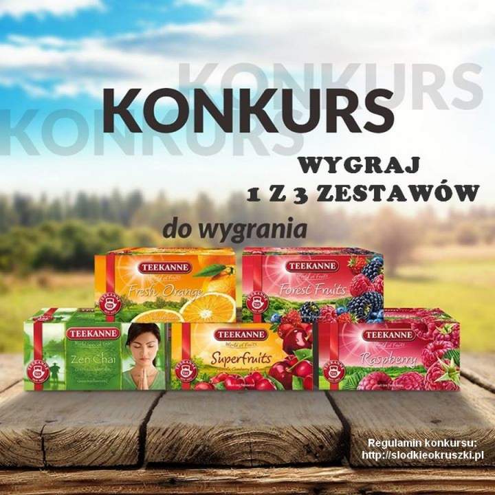 Konkurs z Teekanne. Wygraj 1 z 3 zestawów herbat.