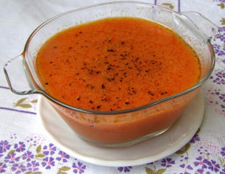 na szybko pomidorowa zupa…