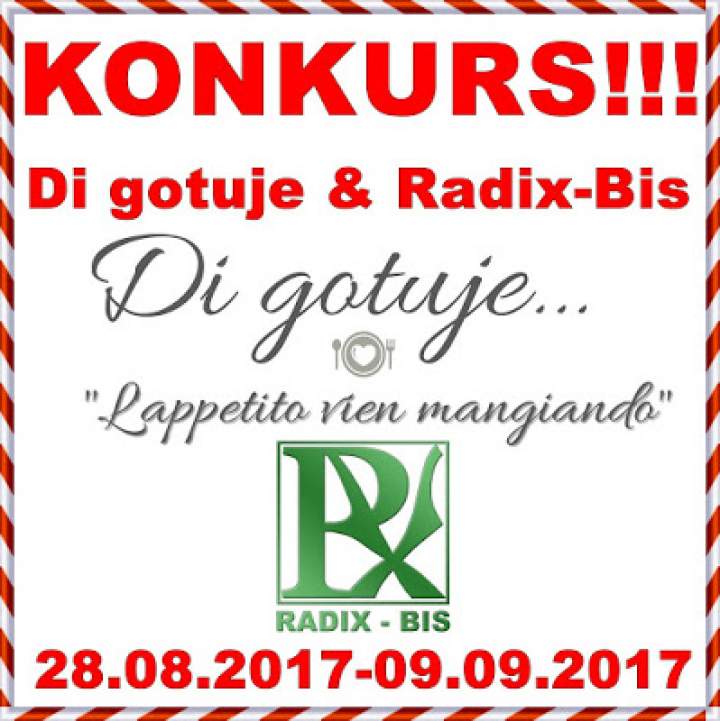 KONKURS – Di gotuje & Radix-Bis – do wygrania 3 zestawy super produktów!