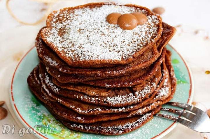 Najlepsze pancakes czekoladowe (z czekoladą)