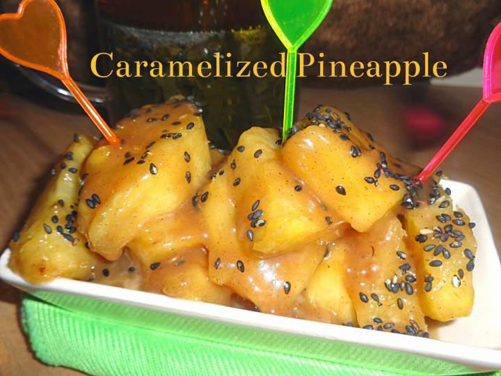 Karmelowy ananas – Caramelized Pineapple