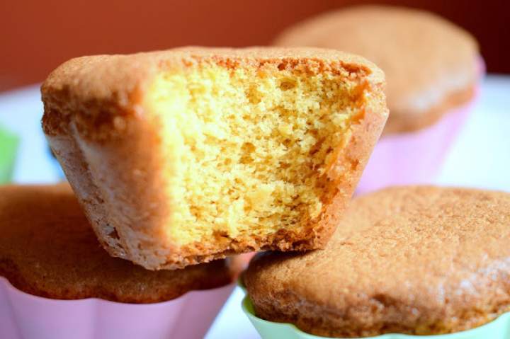 Muffinki biszkoptowe bez tłuszczu – proste i bez glutenu :)