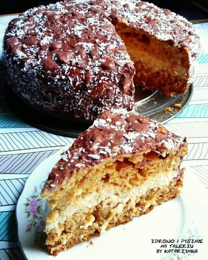 DOUBLE COCONUT CAKE (ciasto podwójnie kokosowe)