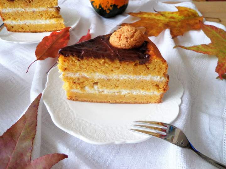 Tort dyniowo-migdałowy (Torta di zucca e mandorle)