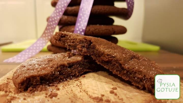 Ciasteczka czekoladowe a’la brownie